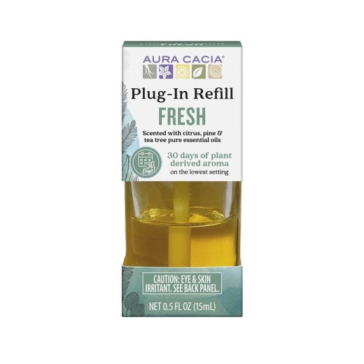 Aura Cacia Fresh Plug-In Refill 0.5 Fl. Oz