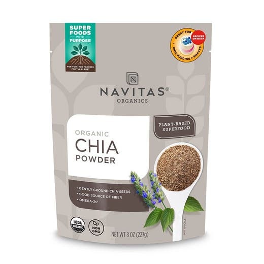 Navitas Organics Chia Seed Powder 8 Oz - The Nutrient-Dense Superfood You've Been Looking For