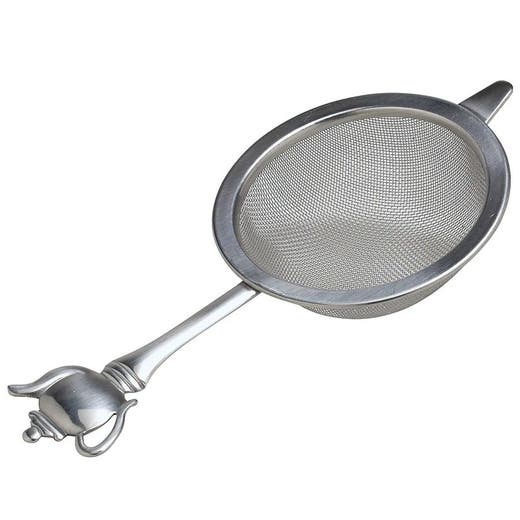 Stainless Steel Tea Strainer With Teapot Handle