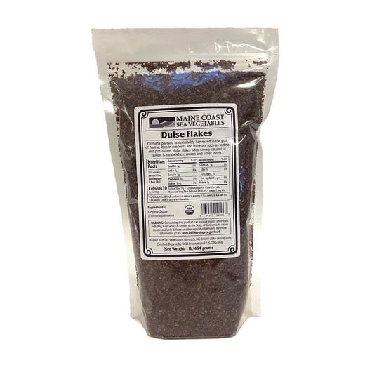 Maine Coast Sea Vegetables Dulse Flakes 1 Lb. Bag