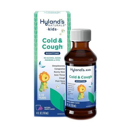 Hyland's 4 Kids Grape Cold & Cough Nighttime