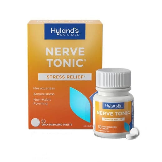 Hylands Nerve Tonic 50 Tabs - Calm Your Mind Naturally