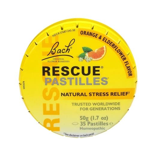 Bach Flower Remedies Orange & Elderflower Rescue Pastilles