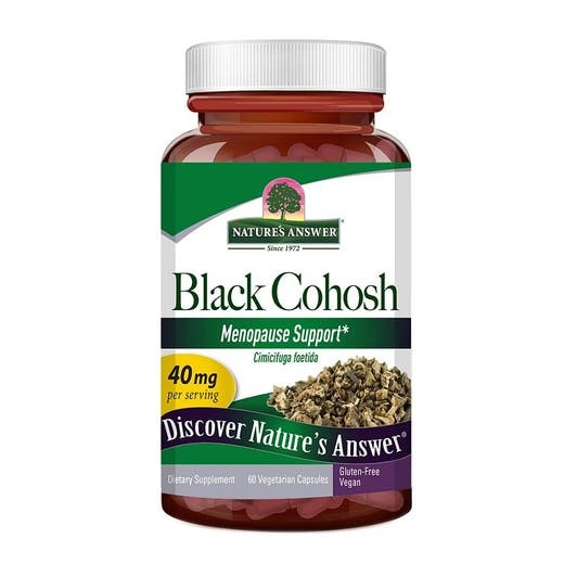 Nature's Answer Black Cohosh Root 60 Vegetarian Capsules