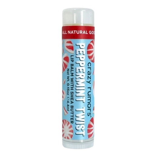 Crazy Rumors Peppermint Twist Lip Balm 0.15 Oz