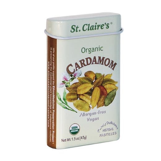 St. Claire's Organics Cardamom Herbal Pastilles 1.5 Oz