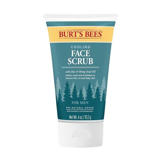 Burt's Bees Men's Cooling Face Scrub 4 Oz