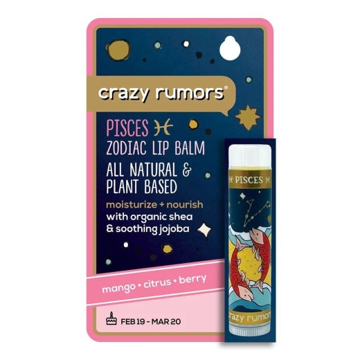 Crazy Rumors Pisces Water Blend Lip Balm - Tropical Flavor Sensation