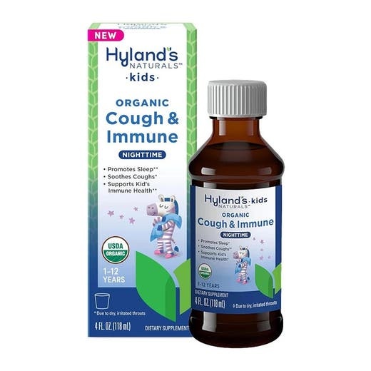 Hyland's Kids Organic Cough & Immune Nighttime 4 Oz