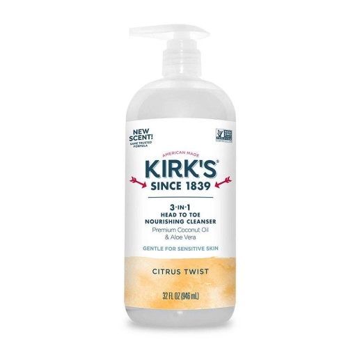 Kirk's Citrus Twist 3-In-1 Head To Toe Cleansers 32 Fl. Oz