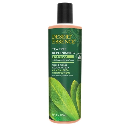 Desert Essence Tea Tree Replenishing Shampoo 12 Fl. Oz