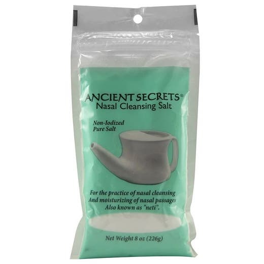 Ancient Secrets Nasal Cleansing Salt - 8 Oz