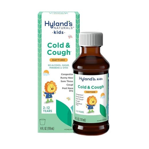 Hyland's 4 Kids Cold & Cough 4 Fl. Oz - Gentle, Effective Relief for Kids