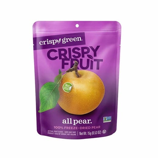 Crispy Green Pear Freeze-Dried Fruit 0.53 Oz