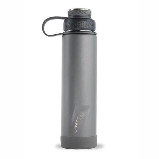 Ecovessel Slate Gray Boulder Water Bottle 24 Oz