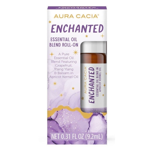Aura Cacia Enchanted Elevated Body Roll-On, 0.31 Fl. Oz