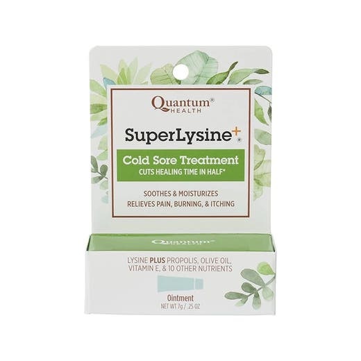 Quantum Super Lysine + Cream for Cold Sores - 0.25 Oz