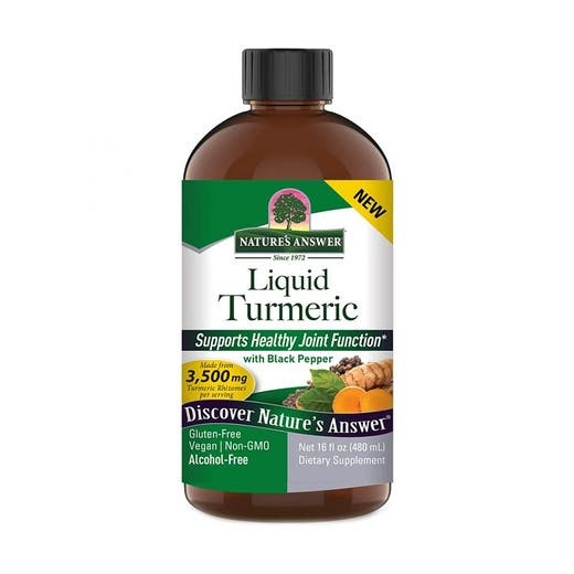 Nature's Answer Liquid Turmeric With Black Pepper 16 Fl. Oz