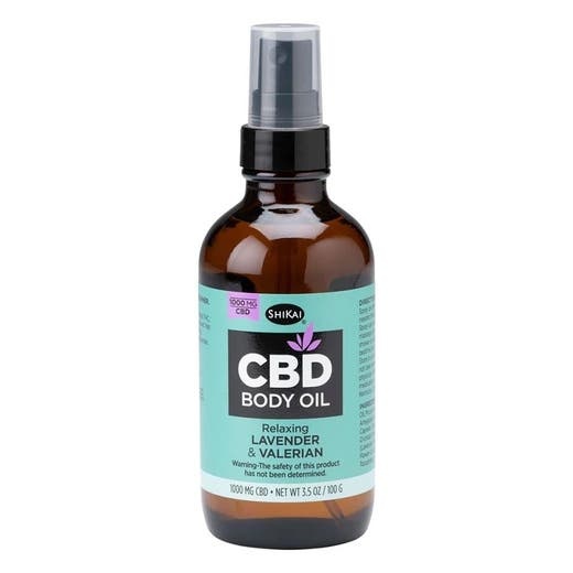 Shikai Cbd Body Oil 3.5 Oz
