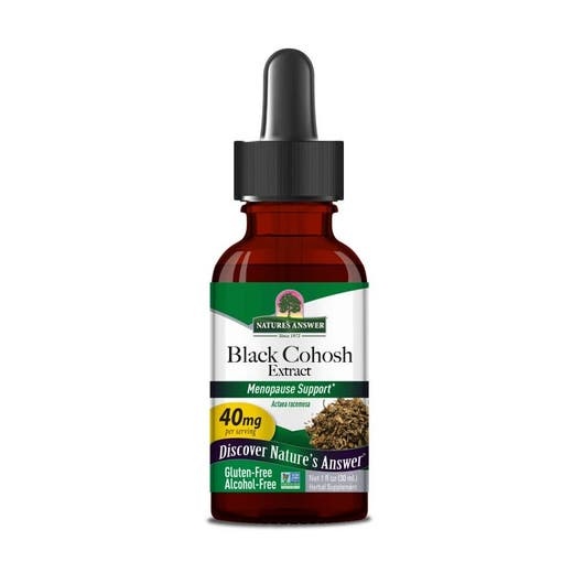 Nature's Answer Black Cohosh Root Extract 1 Fl. Oz - Natural Hormonal Support