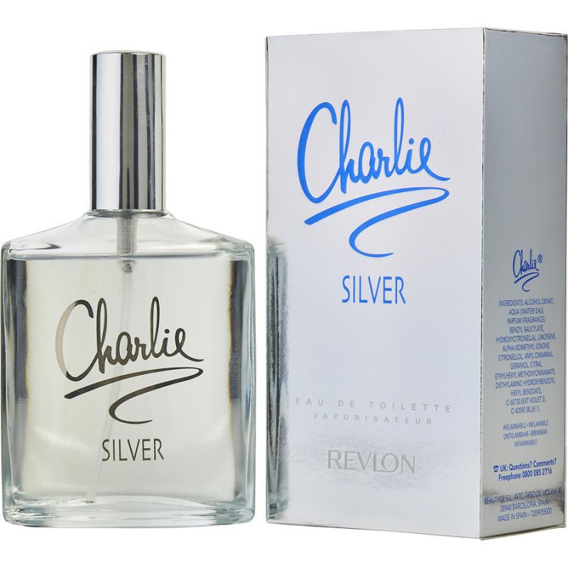 Charlie Silver By Revlon Edt Spray 3.4 Oz