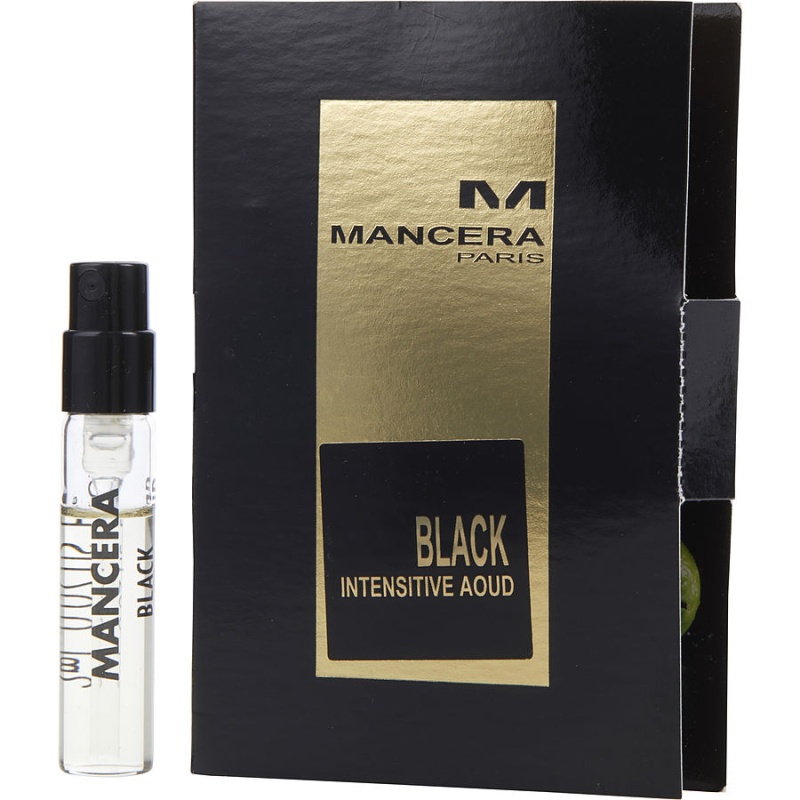 Mancera Intensitive Aoud Black By Mancera Eau De Parfum Spray Vial