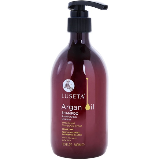 Luseta Argan Oil Shampoo 16.9 Oz - Nourishing Hair Care