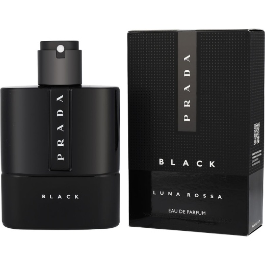 Prada Luna Rossa Black By Prada Eau De Parfum Refillable Spray 3.4 Oz