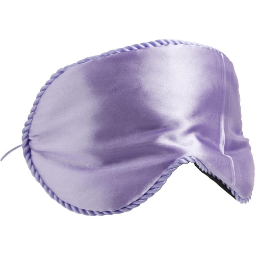 Spa Sister Silk Sleep Mask in Purple