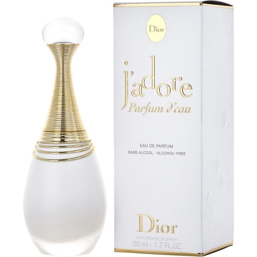 Jadore Parfum D'eau by Christian Dior Eau De Parfum Spray 1.7 Oz (Alcohol Free)