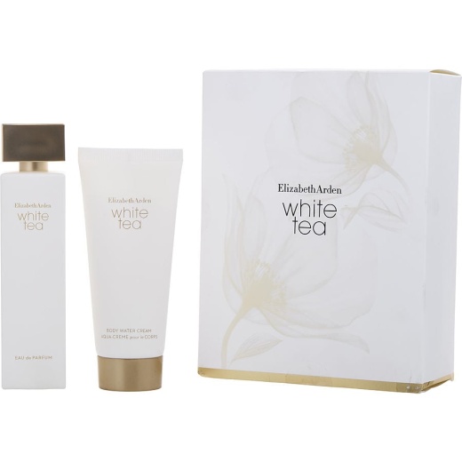 White Tea By Elizabeth Arden Eau De Parfum Spray 3.3 Oz & Body Water Cream 3.3 Oz