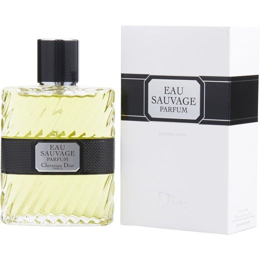 Eau Sauvage Parfum By Christian Dior Eau De Parfum Spray 3.4 Oz