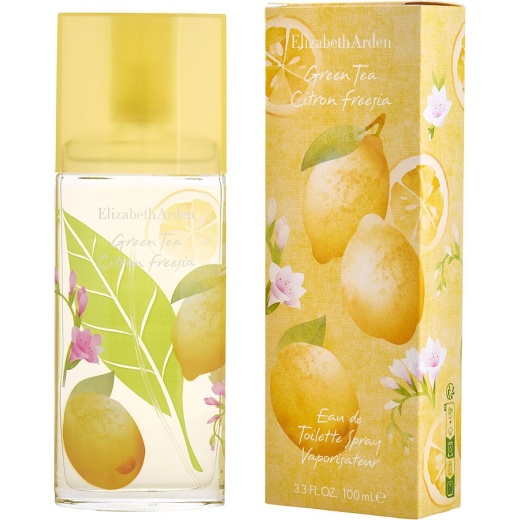 Green Tea Citron Freesia by Elizabeth Arden Eau de Toilette Spray 3.4 Oz