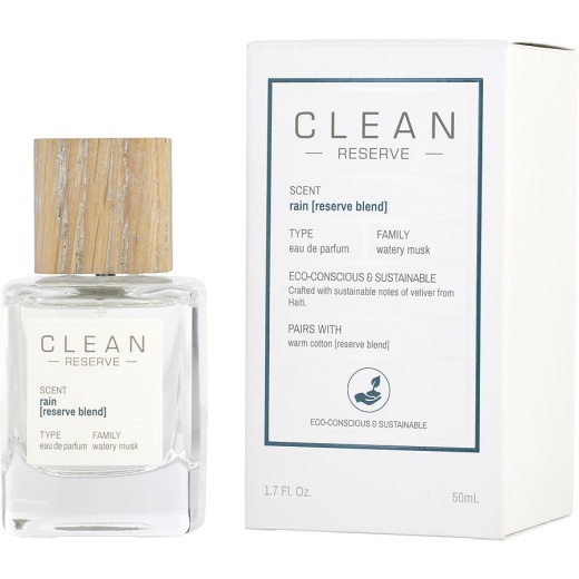 Clean Reserve Rain Eau De Parfum Spray 1.7 Oz - Unisex Fragrance