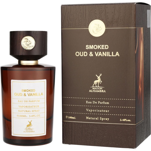 Maison Alhambra Smoked Oud & Vanille By Maison Alhambra Eau De Parfum Spray 3.4 Oz