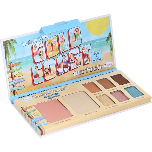 TheBalm Voyage Gold Coast Face Palette - 10g/0.35oz