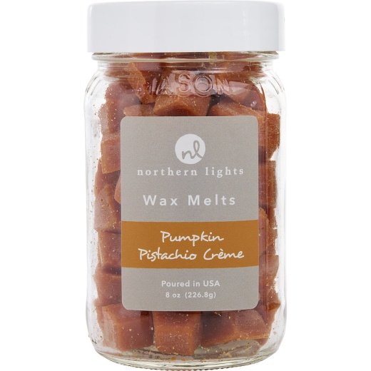 Pumpkin Pistachio Creme Scented Simmering Fragrance Chips - 8 Oz Jar