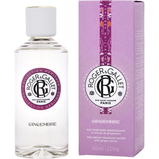 Roger & Gallet Ginger Fresh Fragrant Water Spray 3.3 Oz
