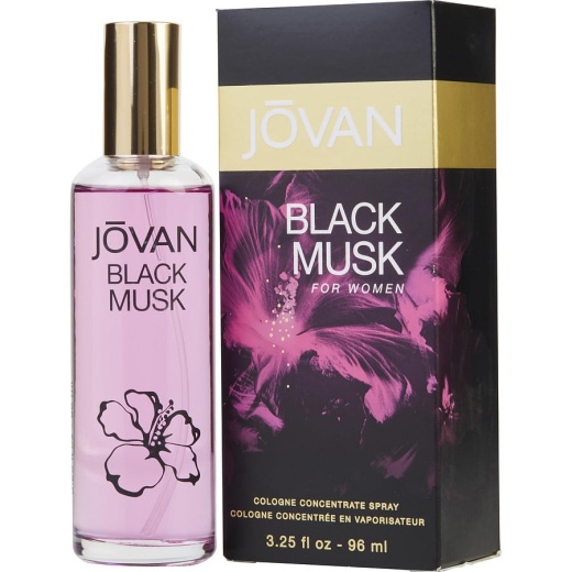 Jovan Black Musk Cologne Concentrate Spray 3.25 Oz