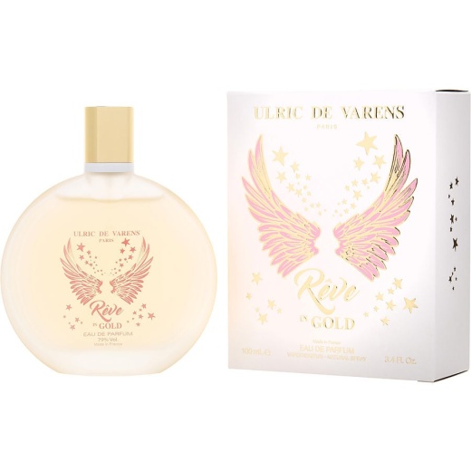 Reve In Gold by Ulric De Varens Eau De Parfum Spray 3.3 Oz