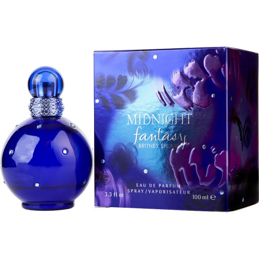 Midnight Fantasy by Britney Spears Eau De Parfum Spray 3.3 Oz for Women