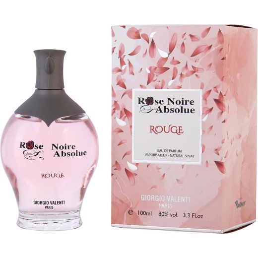 Rose Noire Absolue Rouge by Giorgio Valenti Eau De Parfum Spray 3.3 Oz