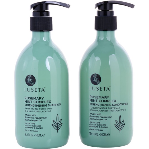 Luseta Rosemary Mint Complex Shampoo and Conditioner Set 16.9 Oz