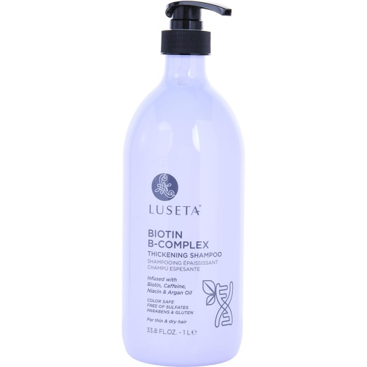 Luseta Biotin B-Complex Thickening Shampoo 33.8 Oz - Powerful Haircare for Women