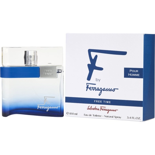 F by Ferragamo Free Time by Salvatore Ferragamo EDT Spray 3.4 Oz