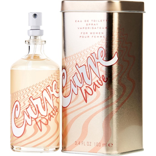 Curve Wave by Liz Claiborne Eau de Toilette Spray 3.4 Oz