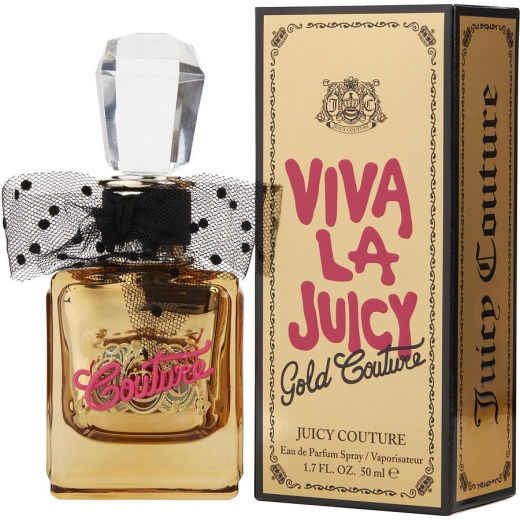 Viva La Juicy Gold Couture by Juicy Couture Eau De Parfum Spray 1.7 Oz