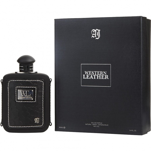 Alexandre J Western Leather Eau De Parfum Spray 3.4 Oz