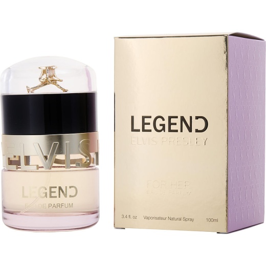 Legend By Elvis Presley Eau De Parfum Spray 3.4 Oz
