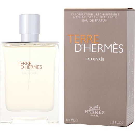 Terre D'Hermès Eau Givree by Hermès Eau De Parfum Refillable Spray 3.4 Oz
